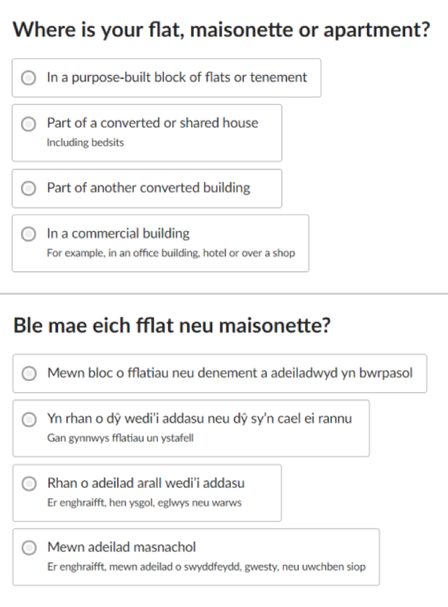 Housing question development for Census 2021 - Office for National ...