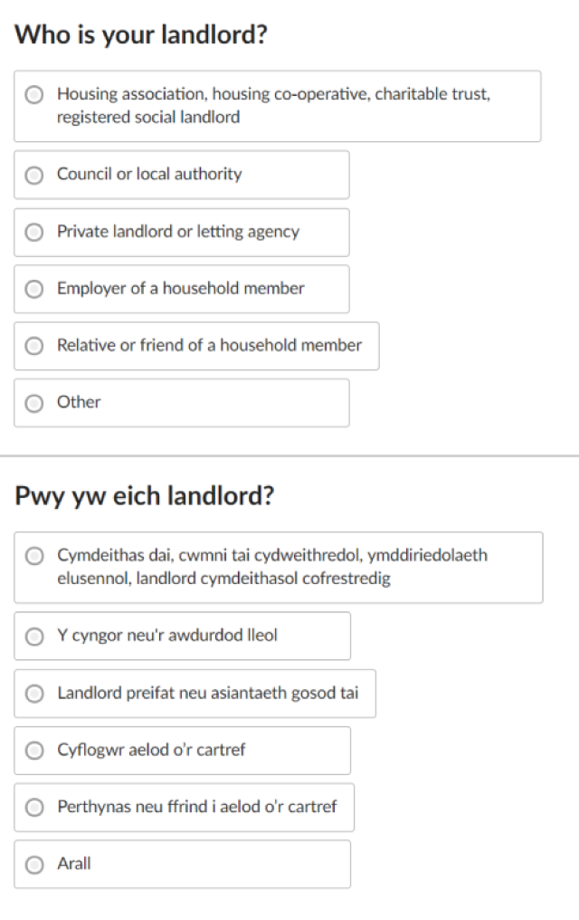 Housing question development for Census 2021 - Office for National ...