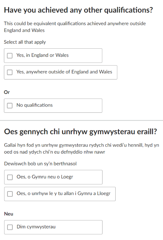 Qualifications question development for Census 2021 - Office for ...