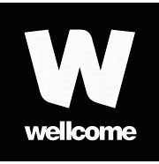 An image of the logo for the Wellcome Trust.